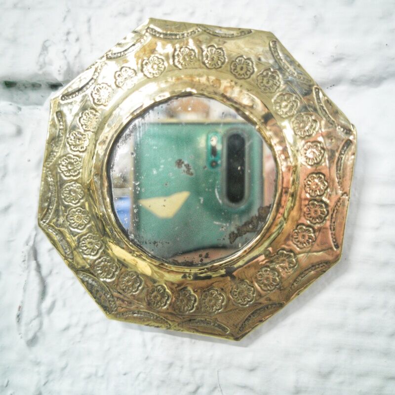 Miroir en laiton