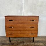 Vintage teak chest of drawers