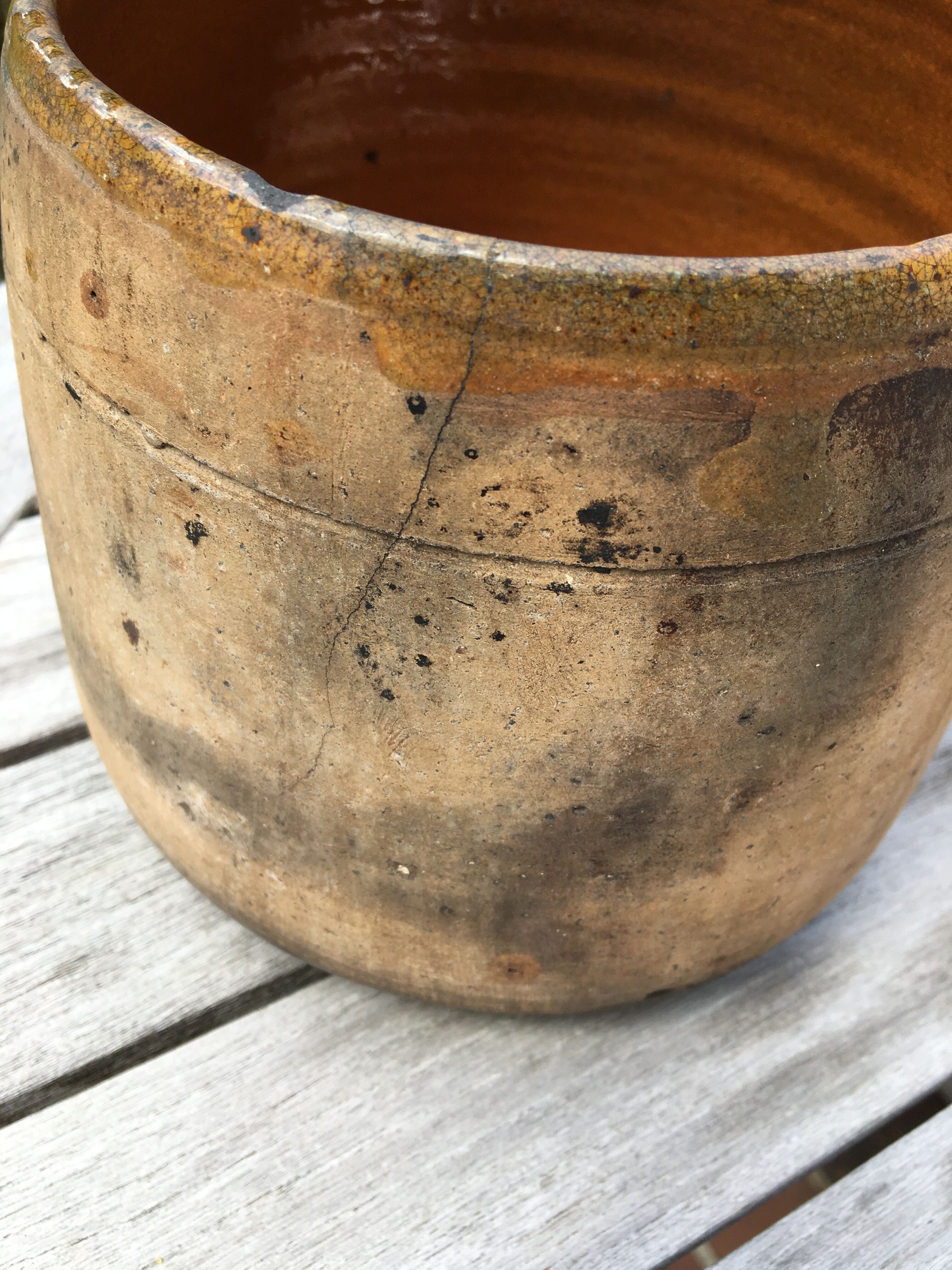 Old Terracotta Pot VALLAURIS - Pot