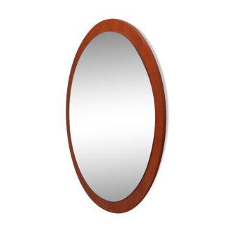 Danish teak 60s mirror diameter 100cm