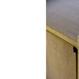 Vintage Mid-Century Modern Scandinavian Teak Wood Cabinet with Metal Hairpin Legs, 1960s