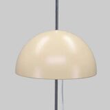 Mushroom floor lamp space age metal Napako 1970s Czechoslovakia