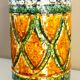 Roller vase, glazed ceramic, Italy, design from the 60s/70s