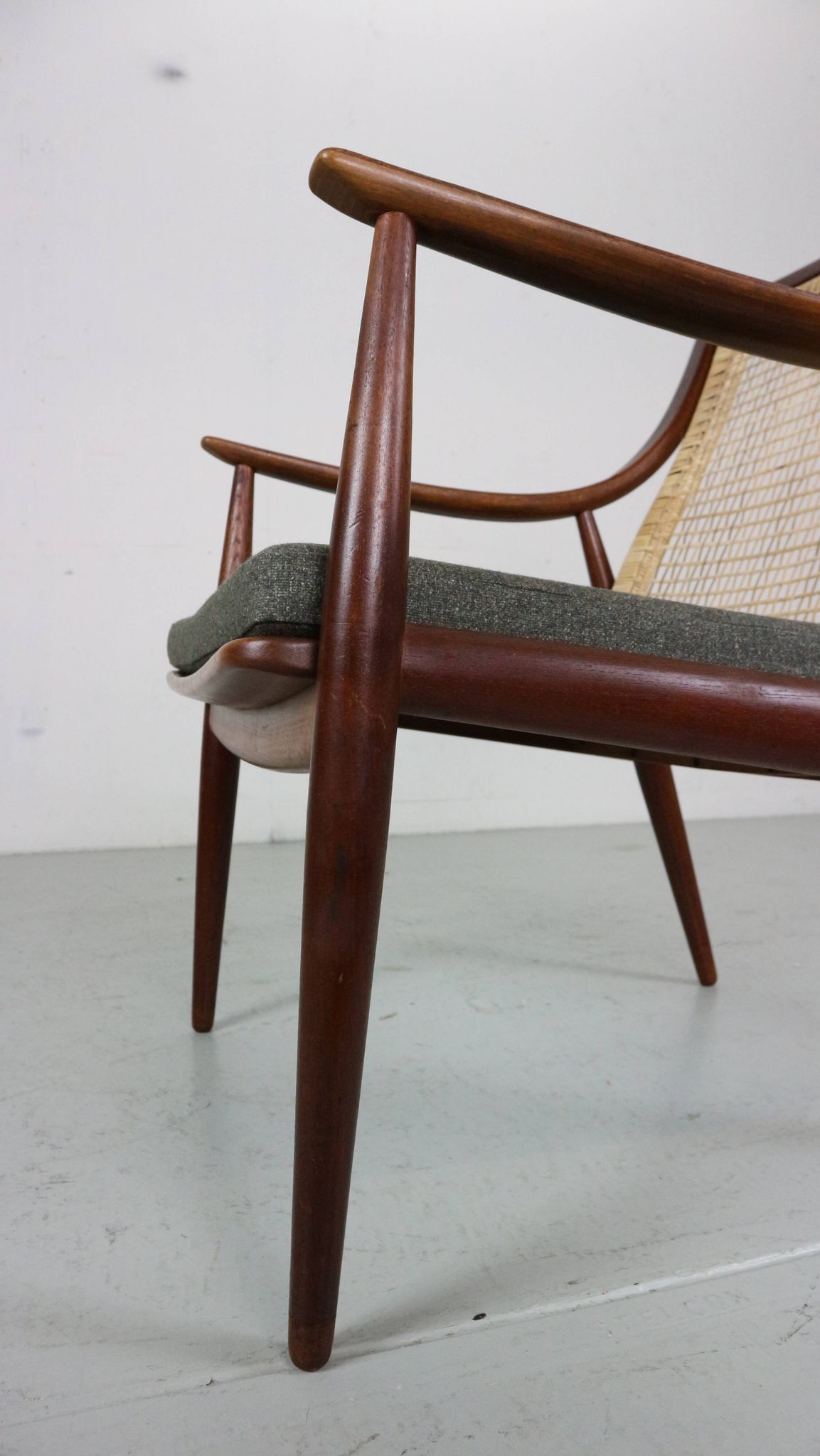 Peter Hvidt& Orla Mølgaard-Nielsen FD146 Cane Back Easy Chair, Denmark