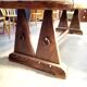 Brutalist farm table