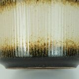 Scheurich mid century planter ceramic flower pot relief pattern model no. 809-18