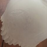 Moulded glass flower