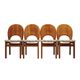 Set of four teak chairs, Danish design, 1960s, Niels Koefoed, Glostrup