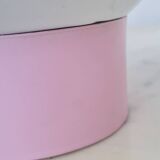 Opaline glass ball table lamp 1970