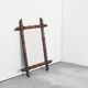 Mirror Faux Bamboo Solid Wood 1940s