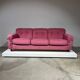 Three-seater corduroy sofa in pink, Piazzesi