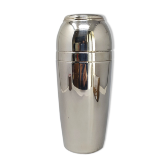 Space age mepra cocktail shaker in stainless steel,  made in italy 1960