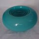 Art Deco Ceiling Lamp Turquoise Opaline Glass