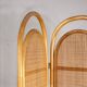 Italian cane and bamboo screen from the 1960s