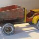 Camion benne en bois années 50/60