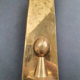 Pair of antique gold wall sconces