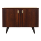Cabinet en palissandre danois avec étagères réglables, années 1970