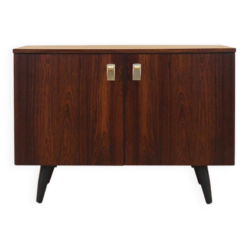 Danish Rosewood Cabinet with Adjustable Shelv, 1970s