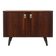 Cabinet en palissandre danois avec étagères réglables, années 1970