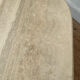 Travertine coffee table