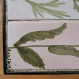 Roger Capron table in glazed green ceramic, France, vintage design.