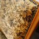 Vintage Salon Armchair with Floral Tapestry Upholstery and Scroll Armrests