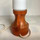 Lampe en bois orange scandinave