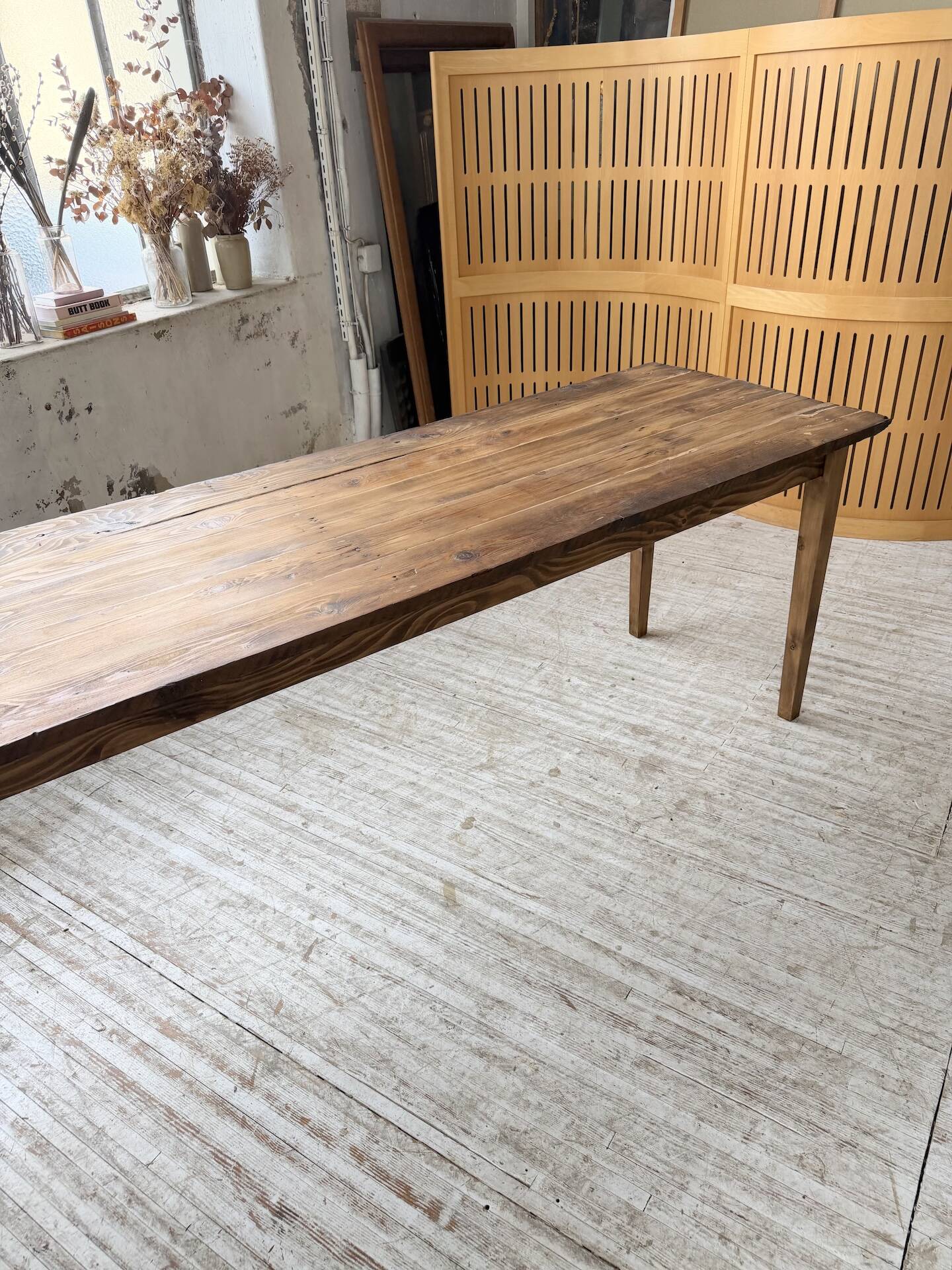 Farm table pine 1950 3m1
