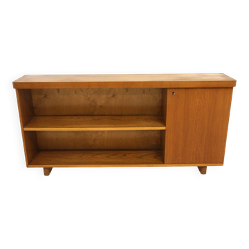 bibliothèque scandinave en orme, Swedish modern, Suède, 1940