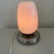 Lampe verre et chrome