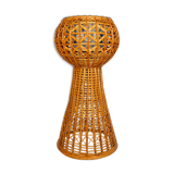 Rattan plant stand