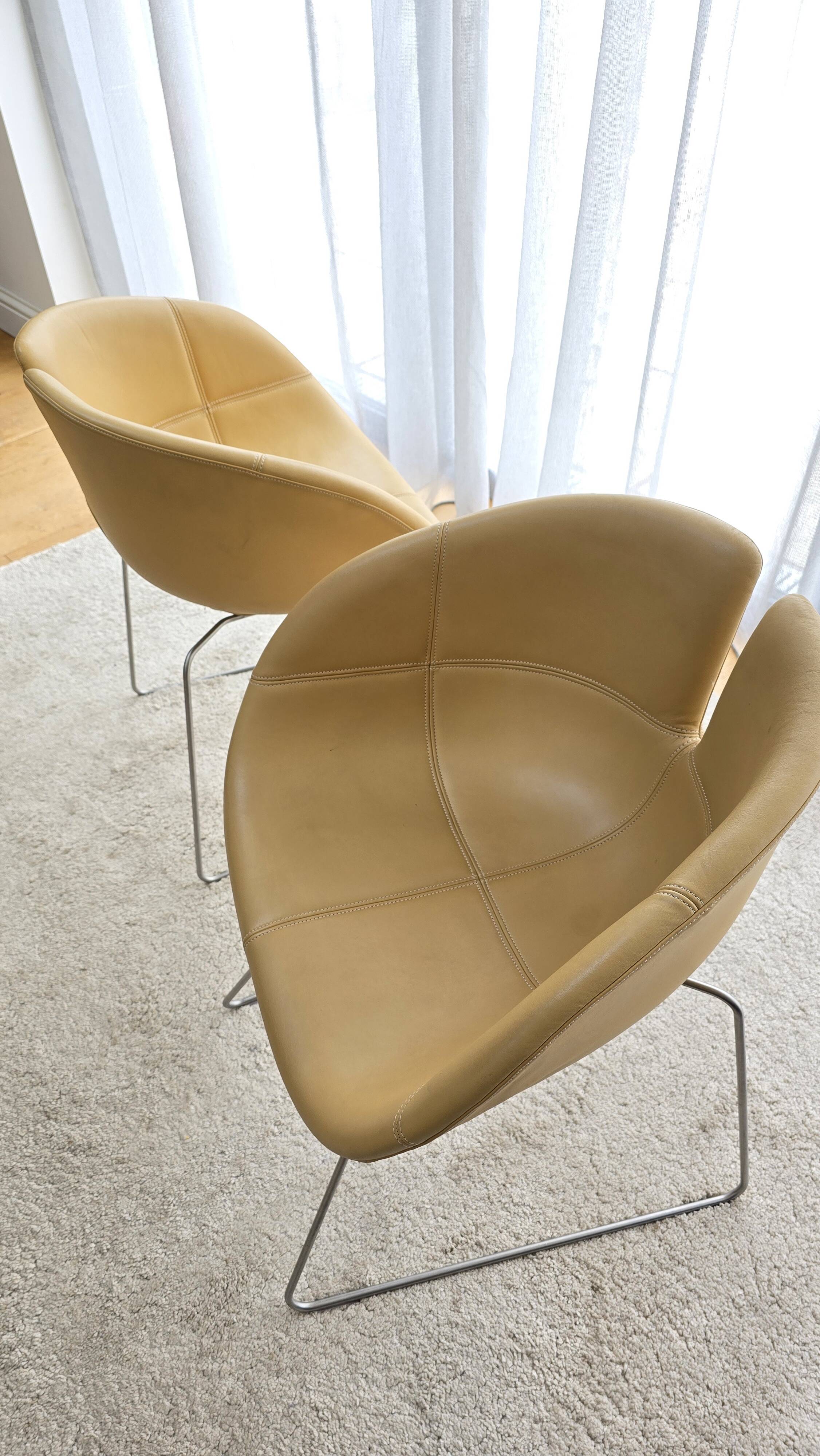 fjord dining chairs set of 4 by moroso