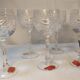 Set of 6 wine glasses and carafe in Lorraine Crystal - Gérard Model