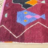 Moroccan wool rug 250cm x 150cm