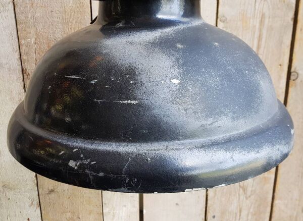 Lampe suspendue industrielle vintage