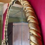 19th Century Florentine Eclectic Gilt Wood Mirror with Cinematic Provenance, 1890s