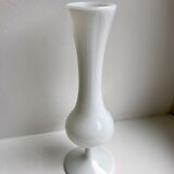 White opaline vase 50s-60s