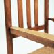 Amsterdam school art deco woven arm chair, 1940s