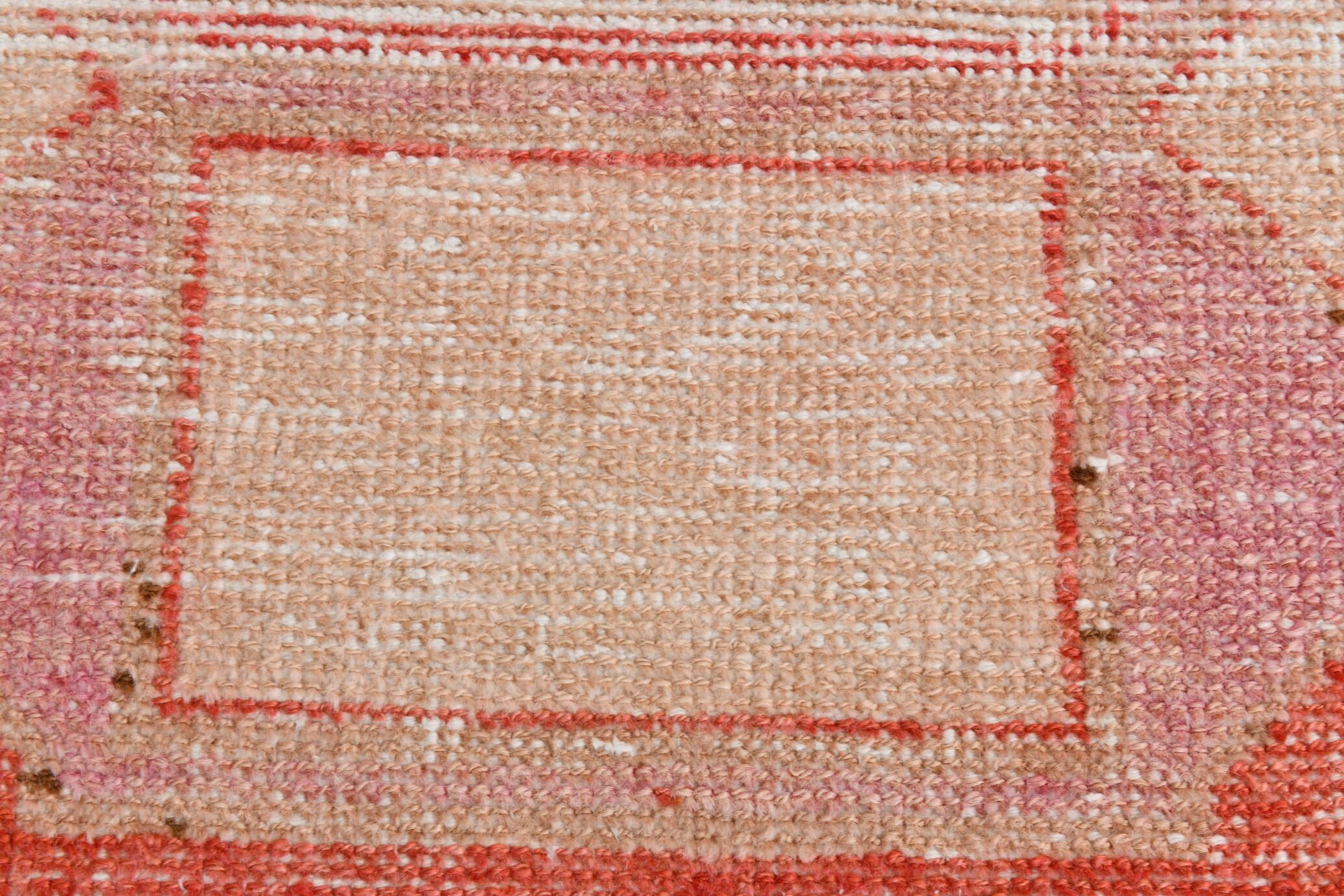 3x15 Vintage Runner Rug, Turkish Runner, Long Wide Hallway Runner, 87x440Cm
