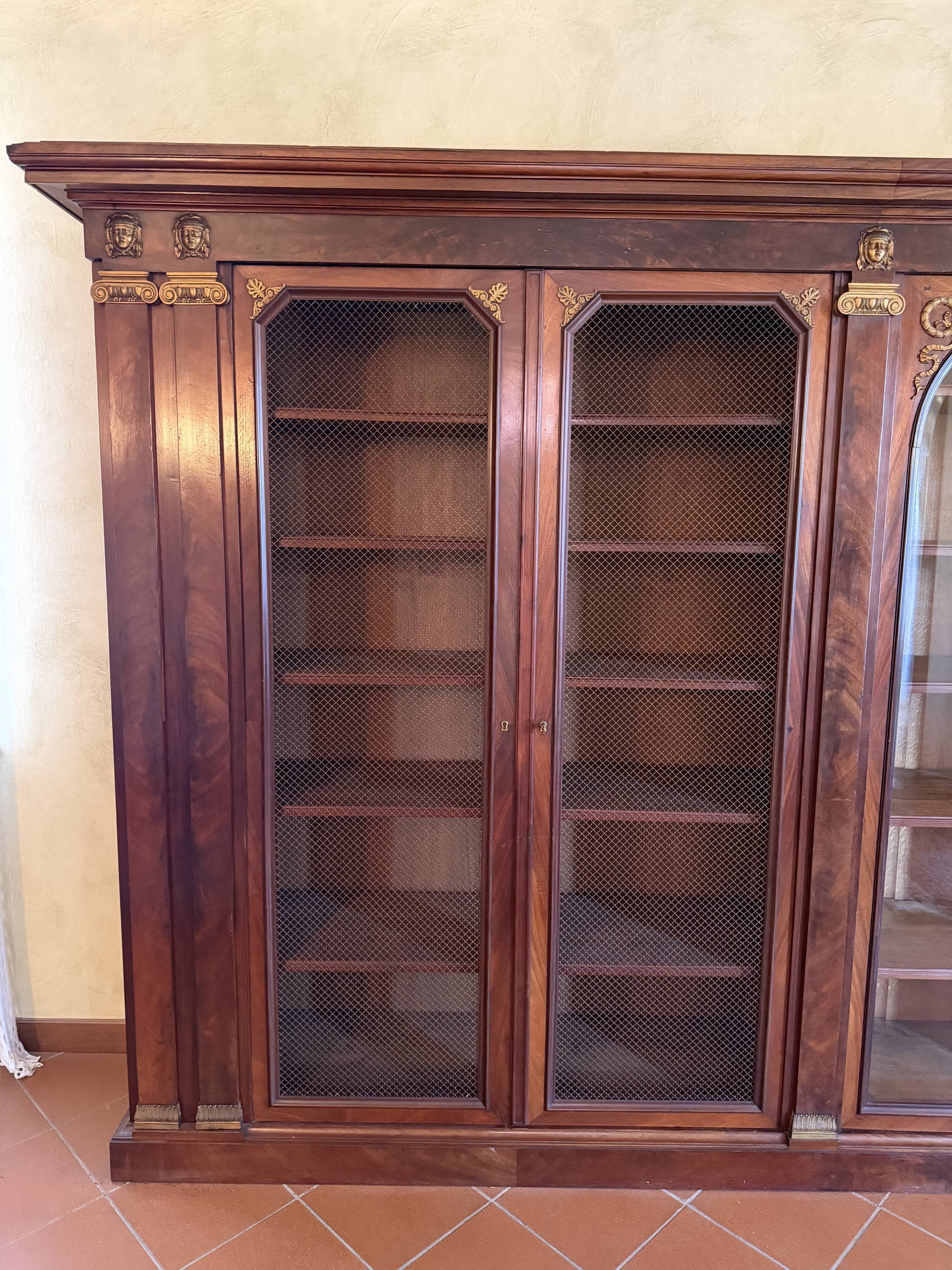 Important Library Cabinet in Italy