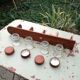 Wall spice rack by digsmed, Denmark, 1960s