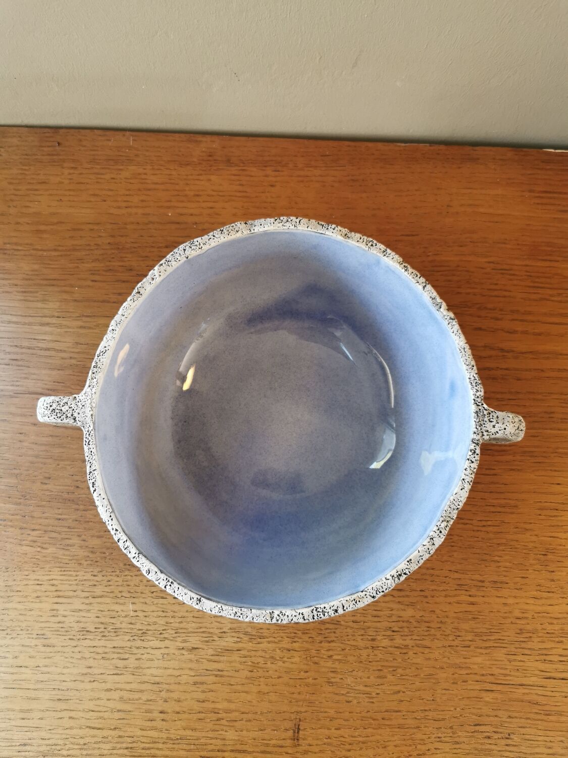 Vintage ceramic artisan bowl