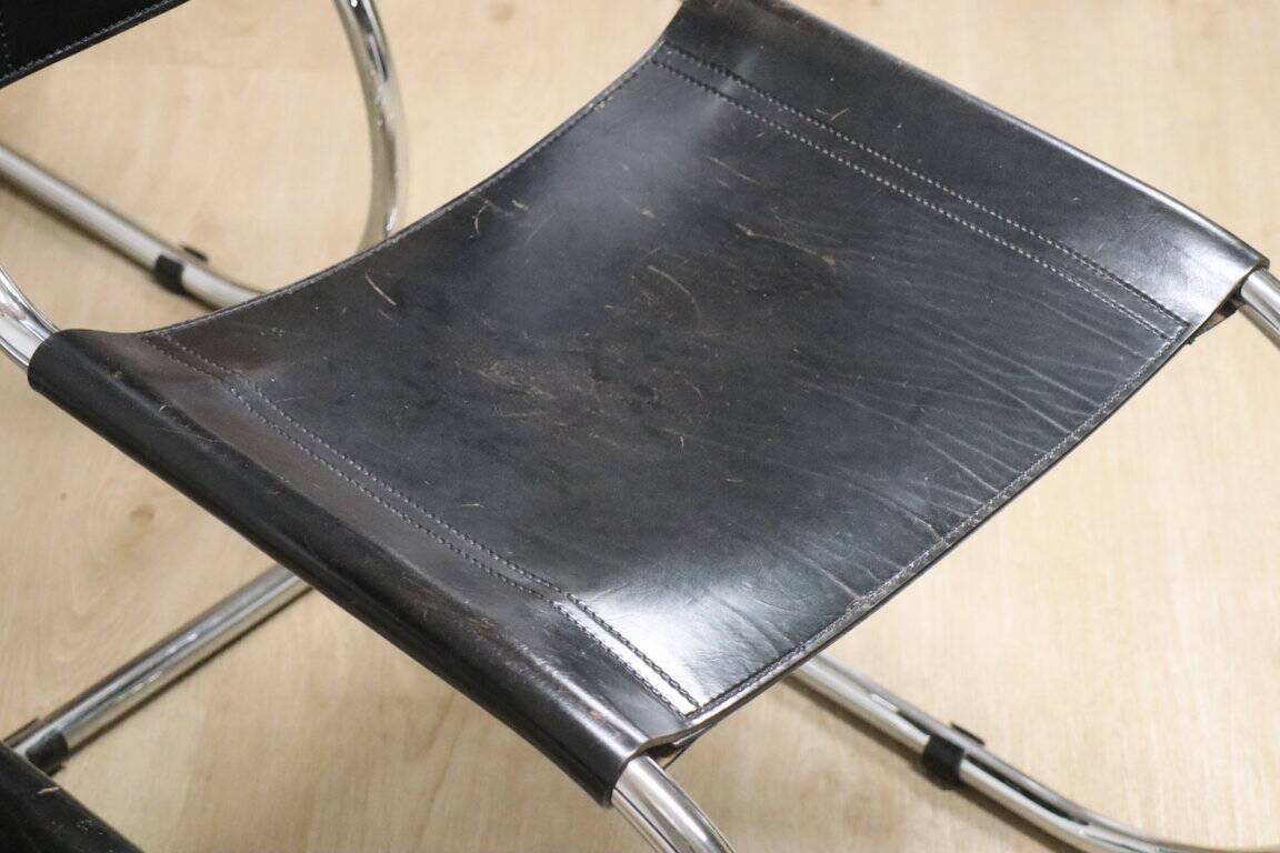 Set of 4 MR10 chairs by Ludwig Mies Van Der Rohe