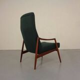 Organic Teak Armchair by Hartmut Lohmeyer for Wilkhahn, 1960s