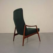 Organic Teak Armchair by Hartmut Lohmeyer for Wilkhahn, 1960s