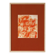 Abstract art poster based on a painting signed Eawy.