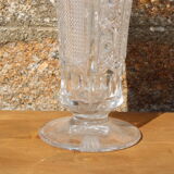 Bohemian crystal vase