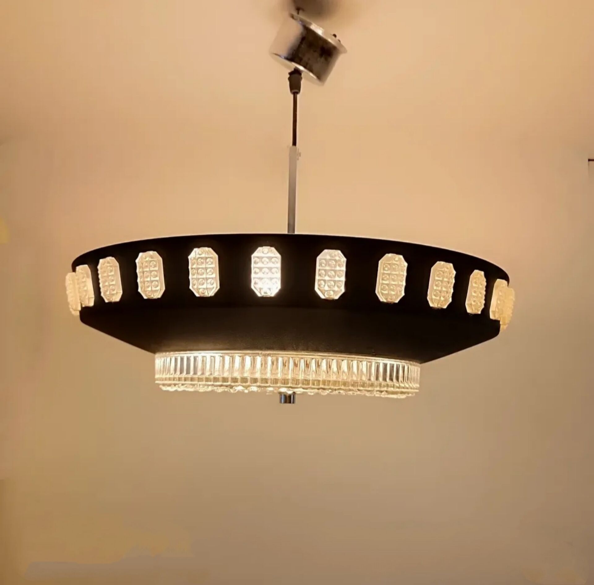 Grande suspension vintage