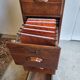 meuble classeur a dossiers en chene 1940