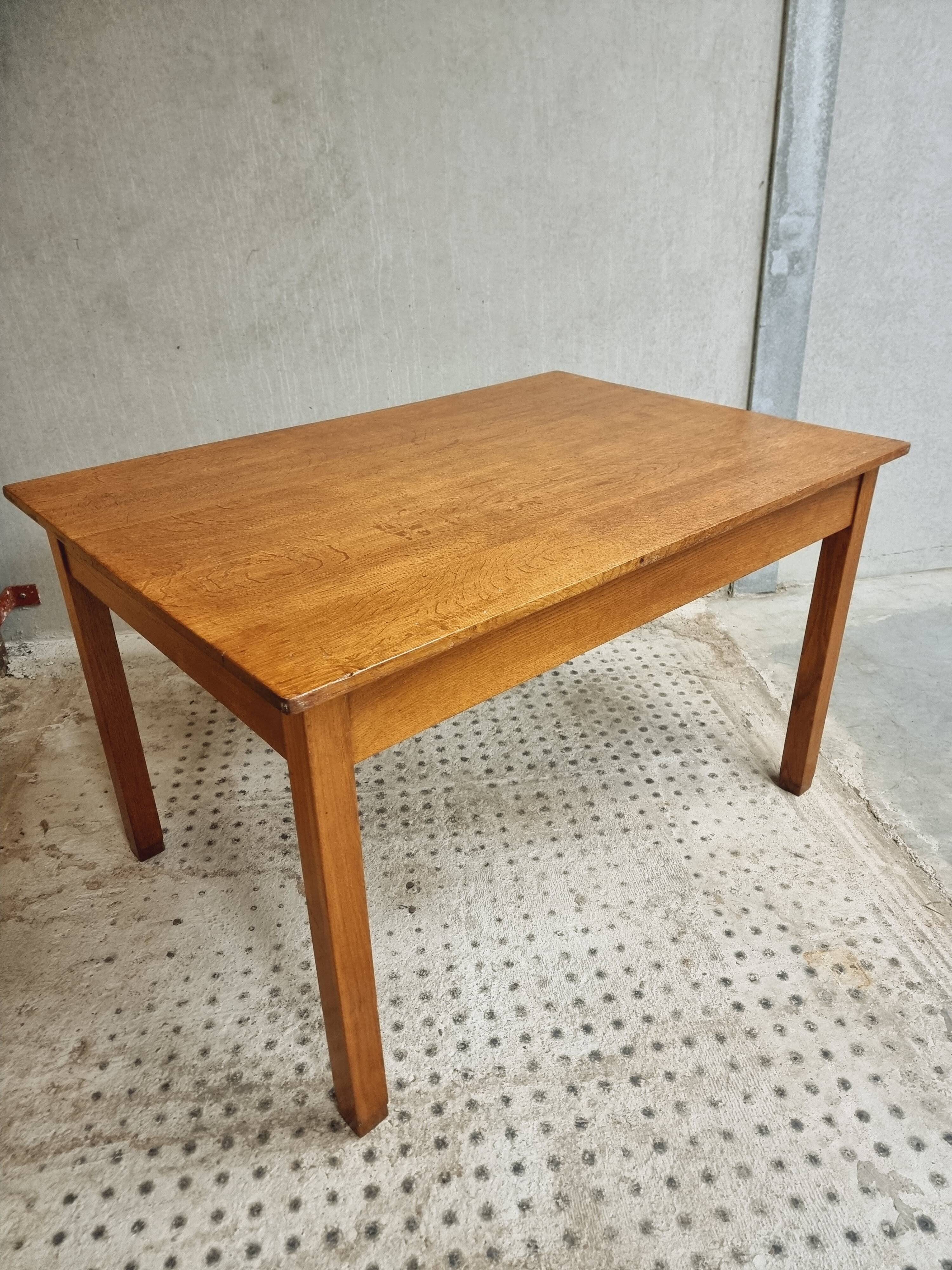 Antique table dining table Hague School oak